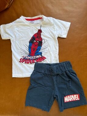 MARVEL Spider-Man Tee & Shorts Set, 4 years